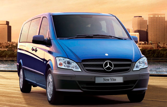 mercedes vito - Микроавтобусы Mercedes-Benz Vito до 8 мест